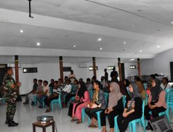 Dandim 1707/Merauke Berikan Pengarahan Kepada Petugas Dapur Sehat di Kab. Merauke