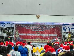 DANDIM 1703/DEIYAI MENGHADIRI NATAL GABUNGAN ASN, TNI/POLRI DAN MASYARAKAT SE-KABUPATEN DEIYAI