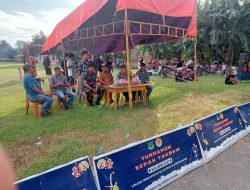 Babinsa Koramil-06 Kodim 1404/Pinrang Hadiri Pembukaan Kejuaraan Sepak Takraw Kaliang Cup 2024