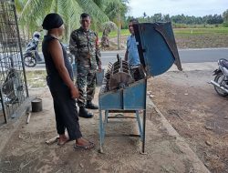 Bincang Santai, Jaga Hubungan Baik Babinsa Komsos Dengan Warga Binaan