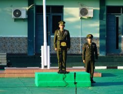 Kasrem 181/PVT Pimpin Upacara Bela Negara