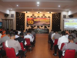 Dandim 1404/Pinrang Hadiri Rakor Lintas Sektoral kesiapan Natal Dan Tahun Baru 2025