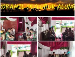 Babinsa Koramil 05/Lubuk Alung Ikut Amankan PAM NATARU 2024-2025