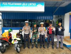 Kodim 1424/Sinjai Bersama Polres Sinjai, Satpol PP Dan Tenaga Kesehatan Laksanakan Pengamanan Natal Dan Tahun Baru Di Kab. Sinjai