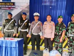 Personel Kodim 1405/Parepare Siaga di Pos Pelayanan Natal 2024 dan Tahun Baru 2025