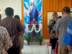 Pembinaan Kerohanian : Ibadah Minggu Tingkatkan Keimanan dan Taqwa Warga Binaan