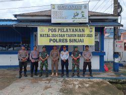 Kodim 1424/Sinjai bersama Polres Sinjai, Satpol PP, dan Tim Kesehatan Laksanakan PAM Natal Dan Tahun Baru