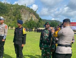 TNI-POLRI Bersinergi Apel Gelar Pasukan Operasi Lilin Mansinam 2024 dalam rangka Pengamanan Natal dan Tahun baru 2025