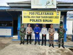 Personel Kodim 1424/Sinjai Bersama Polres Sinjai, Satpol PP Dan Nakes Laksanakan Pengamanan Natal Dan Tahun Baru Di Kab Sinjai