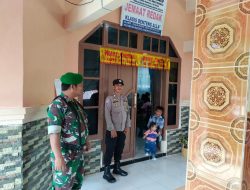 Ibadah Natal, Personil Jajaran Kodim 1419/Enrekang, Lakukan Pengamanan Di Sejumlah Gereja