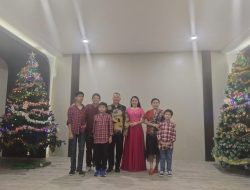 Kunjungan Danlanud HAD Dalam Rangka Open House dan Ramah Tamah Natal Forkopimda Kabupaten Bengkayang