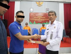 Dua Warga Binaan Rutan Pelaihari Terima Remisi khusus Hari Raya Natal 2024