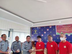 Rutan Palu Bersama Warga Binaan Kristiani Ikuti Perayaan Natal Bersama Ditjenpas RI