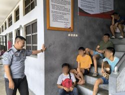 Kontrol dengan Pendekatan Persuasif, Rutan Palu Ajak Warga Binaan Berinteraksi