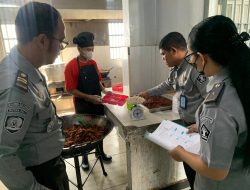 Awal Tahun 2025, Rutan Palu Pastikan Porsi Bama Cukup untuk Seluruh Warga Binaan