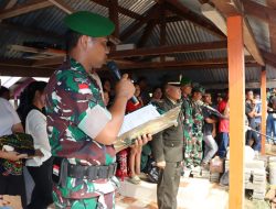 Wujud Penghormatan Terakhir Kodim 0910/Malinau Gelar Upacara Pemakaman Militer
