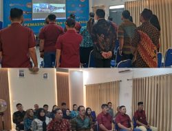Kepala Bapas Kelas I Palu Pimpin Jajaran Ikuti Pelantikan Pimpinan Tinggi Madya Secara Virtual