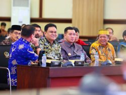 Rakor Asta Cita Presiden Dengan Pj Gubernur Sulsel,Bupati Barru Suardi Saleh Turut Hadir