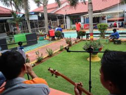 Rawana Band Hibur Keluarga Warga Binaan di Rutan Kelas IIB Pelaihari