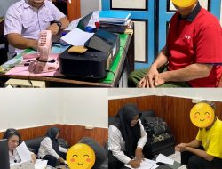Tiga Pembimbing Kemasyarakatan Bapas Kelas I Palu Lakukan Penelitian Kemasyarakatan di Rutan Kelas IIA Palu