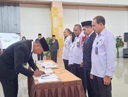 Wujudkan Pemerintahan Efektif, Kanwil Ditjenpas NTT Canangkan Pakta Integritas dan Perjanjian Kinerja Tahun 2025