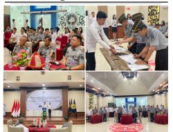 Kalapas Mamasa Ikuti Pencanangan Pakta Integritas dan Perjanjian Kinerja di Kanwil Ditjenpas Sulawesi Barat