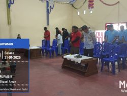 Lapas Mamasa dan GBI Kolaborasi Laksanakan Pembinaan Kepribadian Warga Binaan