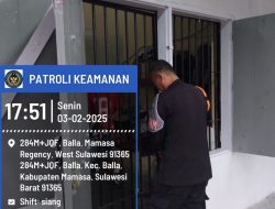 Lapas Mamasa Laksanakan Pengamanan Preventif dengan Penguncian Kamar di Waktu Istirahat