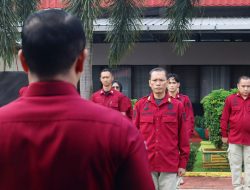 Apel Pagi di Rutan Pelaihari, Tiga Pegawai Teladan Terima Penghargaan