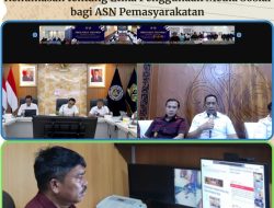 Kepala Bapas Kelas I Palu Ikuti Penguatan Kehumasan tentang Etika Penggunaan Media Sosial bagi ASN Pemasyarakatan