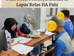 Bapas Palu Lakukan Pengambilan Data Klien Pemasyarakatan di Lapas Kelas IIA Palu