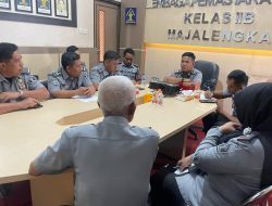 Kalapas Majalengka, Suriyanta L. Situmorang Pimpin Rapat Perdana Bersama Pejabat Struktural