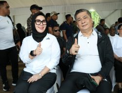 Ina Kartika dan Abustan Ikuti Gladi Jelang Penatikan di Istana Negara