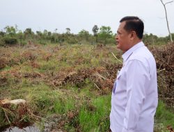 Kepala Kanwil Ditjenpas Kalsel Tinjau Lahan Pertanian Brigade Pangan di Pagatan Besar