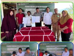 Bapas Kelas I Palu Jalin Kerja Sama dengan Kelompok Tani untuk Dukung Ketahanan Pangan