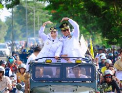 Penyambutan Bupati Barru dan Wakil Bupati Barru Periode 2025-20230