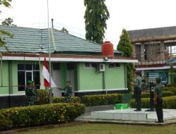 Dandim 0904/Paser Pimpin Upacara Bendera Di Bulan Ramadhan 1446 H