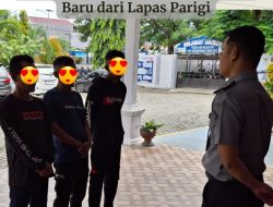 Balai Pemasyarakatan Kelas I Palu Terima Tiga Klien Pemasyarakatan Baru dari Lapas Parigi