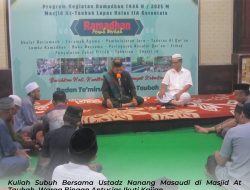 Kuliah Subuh Bersama Ustadz Nanang Masaudi di Masjid At Taubah, Warga Binaan Antusias Ikuti Kajian
