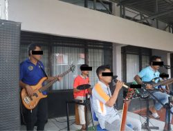 Rawana Band Hibur Keluarga Warga Binaan Rutan Pelaihari di Bulan Ramadhan