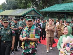 Bupati Barru Ina Kartika Sari Hadiri Kunker Pangdam XIV Hasanuddin di Makodim 1405 Parepare