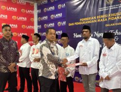 1.326 Warga Binaan Lapas Banjarbaru Terima Remisi Khusus Hari Raya Nyepi dan Idulfitri 2025, 8 Diantaranya Langsung Bebas