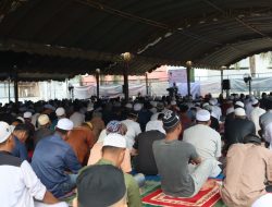 Rutan Kelas IIB Pelaihari Gelar Sholat Idul Fitri 1446 H, Momentum Perkuat Ketakwaan dan Silaturahmi