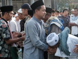 Penuh Khidmat, Petugas Dan Warga Binaan Rutan Banglu Gelar Sholat Ied Berjamaah