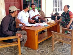 Babinsa Koramil Ulaweng Kodim 1407/Bone Gelar Komsos Dengan Warga Desa Canisirenreng