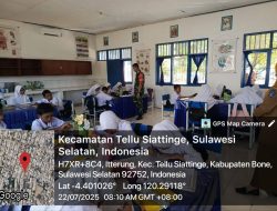 Babinsa Koramil 04/Tellusiatinge Berikan Materi Wawasan Kebangsaan Di MTs As’adiyah Desa Itterung
