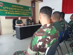 Meningkatkan Kesadaran Hukum : Sosialisasi Polisi Militer Di Kodim 1407/Bone