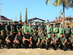 Makodim 1407/Bone Rayakan Pelepasan Anggota Dengan Tradisi Unik Di Kolam Pemancingan