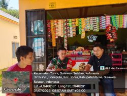 Babinsa Koramil 16/Tonra Dim 1407/Bone Gelar Komsos Bersama Warga Di Desa Bonepute