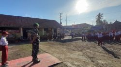Lewat Upacara Bendera,  Prajurit Kodim 1407/Bone Dorong Siswa Jadi Generasi Penerus yang Berkarakter
